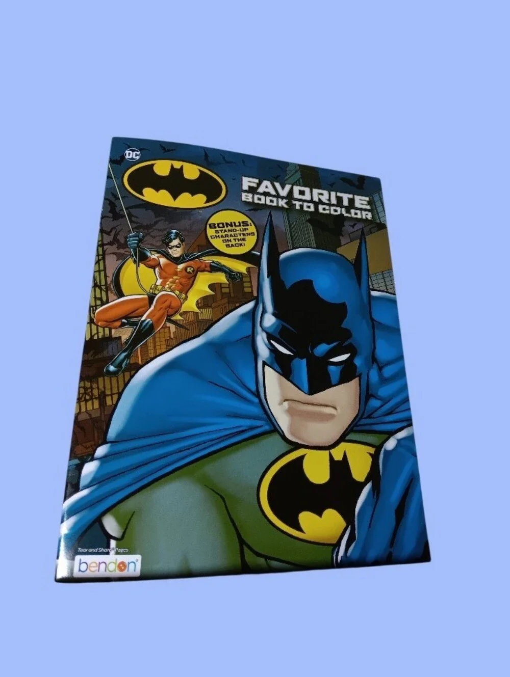 BAT-MAN Coloring Book Bundle